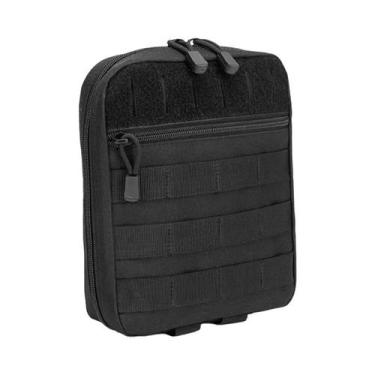 Imagem de Bolsa Tática MOLLE Organizadora De Ferramentas EDC Com Zíper Para Cint