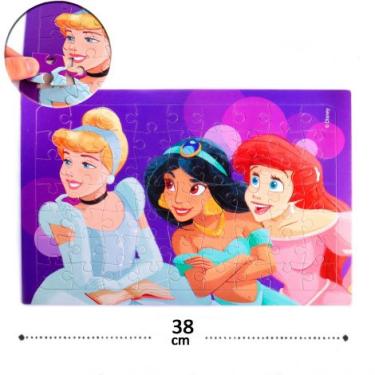 Imagem de Quebra Cabeca 63 Pecas Disney Princesa
