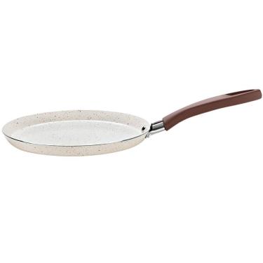 Imagem de Panquequeira Antiaderente Tapioqueira Frigideira Brinox Ceramic Vanilla