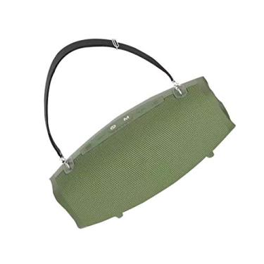 Imagem de Alto-falante Bluetooth - Microfone embutido impermeável Super Power Heavy Bass Wireless Speaker, verde
