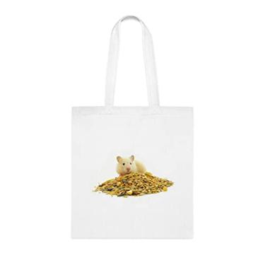 Imagem de Sacola para hamster, presente para hamster, bolsa de ombro para hamster, bolsas reutilizáveis para hamster, ideia de presente para cesta de aniversário de Natal, presente para ela,