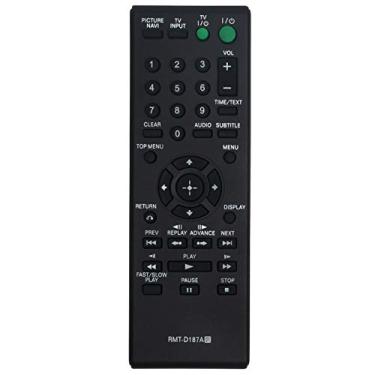 Imagem de Controle remoto de substituição RMT-D187A adequado para Sony DVD CD Player DVP-NS718H DVP-SR500H DVP-SR101P DVP-SR200P DVP-SR401HP DVP-NS710H DVP-SR400P DVP-NS611HP DVP-SR500HP DVP-SR510P