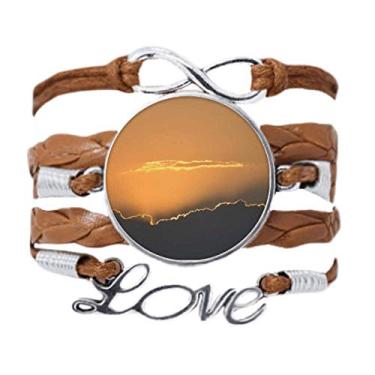 Imagem de DIYthinker Pulseira de presente Art Deco Art Déco, presente moderno com corrente de amor e corda para presente