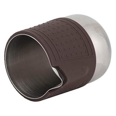 Imagem de Espumador de leite inoxidável espumador de leite espumador e jarro de aço inoxidável para restaurante ocidental bar confortável para cafeterias