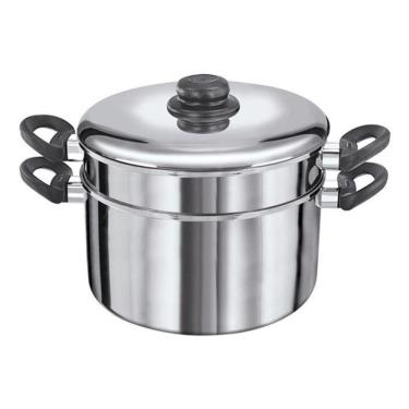 Imagem de Panela Espagueteira Espaguete Macarrão N24 Alumínio Polida