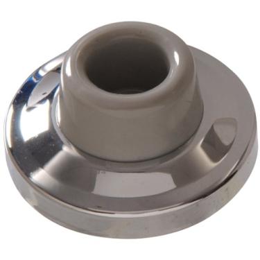 Imagem de Hillman Hardware Essentials 852966 Parador de porta cromado para montagem na parede 6 cm