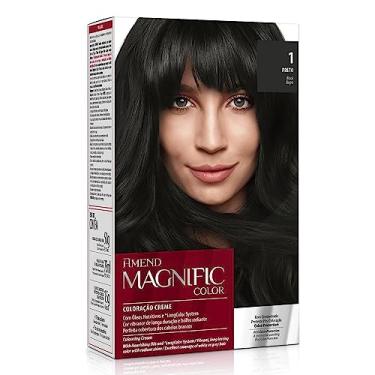 Imagem de Kit Coloração em Creme Magnific Color, Amend, 1 Preto