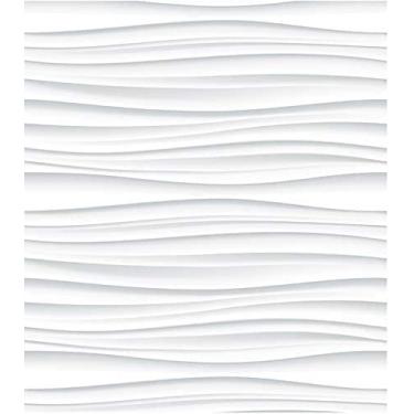 Imagem de Papel de Parede Adesivo Autocolante Efeito 3D Ontas Decoração Casa Quarto Sala 2.50 Metros