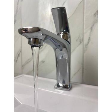 Imagem de Torneira Bica Baixa Pia Banheiro Misturador Monocomando Cuba Lavatorio Luxo Cromado Hd308c Luuk Young