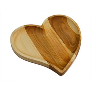Imagem de Prato de madeira para servir - Forma de coração - Melhor ideia romântica para todos que você ama - Único e feito à mão - Grande surpresa para o Dia dos Namorados - Feito pela SPL woodcraft Ukraine
