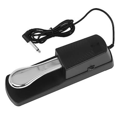 Imagem de Piano Sustain Pedal Tensão Ajustável Metal Sustain Pedal Antiderrapante Pedal de Piano para Teclados Eletrônicos de Piano Digital