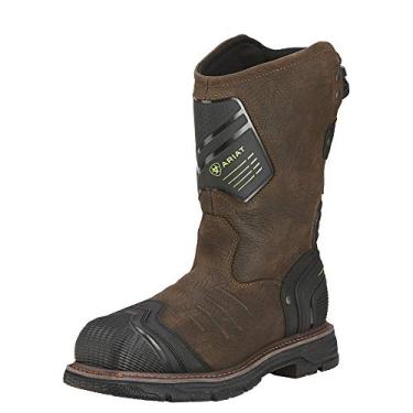 Imagem de Bota masculina Ariat Catalyst VX bico quadrado largo H2O bico composto, Marrom, 9 Wide