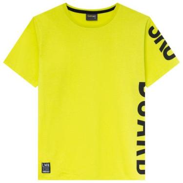 Imagem de Camiseta Menino Lemon Em Algodão Na Cor Verde Citrus