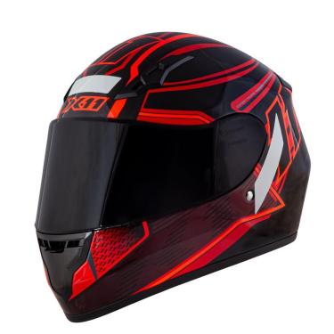 Imagem de Capacete X11 Trust Pro 11 Preto e Vermelho