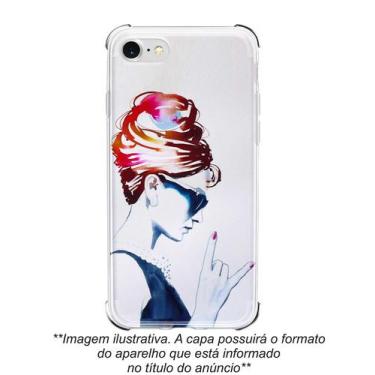 Imagem de Capinha Capa Para Celular Samsung Galaxy S8 (5.8") - Audrey Hepburn Ah
