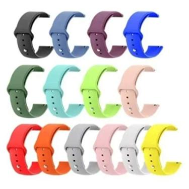 Imagem de Kit 5 Pulseiras Amazfit Bip/Bip Lite/Gts/Active 20mm