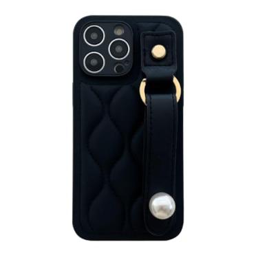 Imagem de Capa de celular com pulseira de pérola ondulação de água, capa de silicone fofa para iphone 14 pro 14 11 12 13 pro max 14pro, rt068, 2, para iphone 13promax