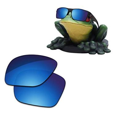 Imagem de Acefrog Lentes de substituição polarizadas revestidas AR para óculos de sol Oakley TwoFace | TwoFace XL - Winter Sky