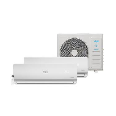 Imagem de Ar Condicionado Bi Split Hi Wall Inverter Elgin Plus 2x9000 BTU/h Quente e Frio 45MTQE18C2CB – 220 Volts