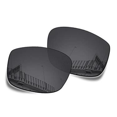 Imagem de Well-aimed Lentes de substituição compatíveis com óculos de sol Native Distiller XD9007 - preto polarizado