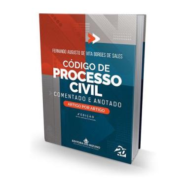 Imagem de Código De Processo Civil Comentado 4ª Edição - Editora Mizuno