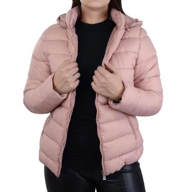 Imagem de Jaqueta Feminina Facinelli By Mooncity Peluciada Rosa Claro - 620304-Feminino