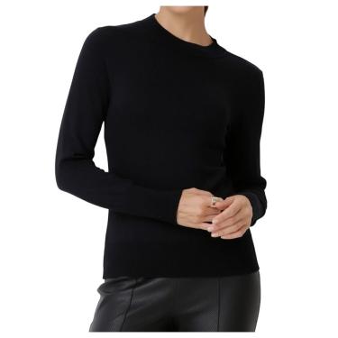 Imagem de Blusa Feminina Seiki Tricot Gola Alta Preta - 83040