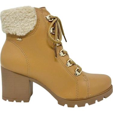 Imagem de Bota Coturno Feminino Casual Dia a Dia Salto Bloco Médio Dakota G9591