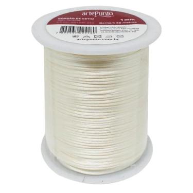Imagem de Cordao De Cetim 2mm 50 Metros Artepunto (Off White, Grande)