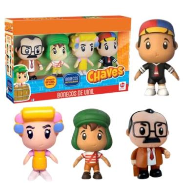 Imagem de Bonecos Chaves Quico, Florinda, Barriga