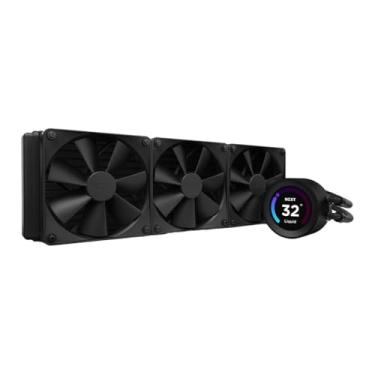 Imagem de Water Cooler NZXT Kraken Elite 360-360mm c/Display e Radiator Fans Preto