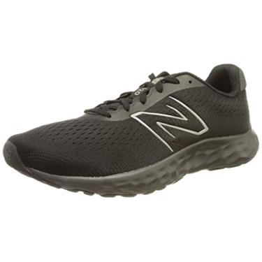 Imagem de New Balance Tênis de corrida masculino 520 V8, Preto/preto, 8 Wide