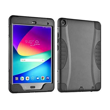 Imagem de Capa Verizon robusta com protetor de tela integrado para tablet ASUS ZenPad Z8s, 7,9 polegadas - preta