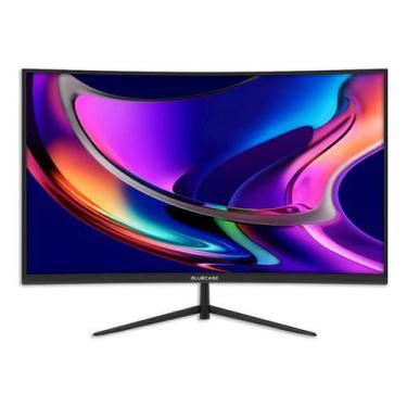 Imagem de Monitor Led 23 Widescreen Curvo Preto + Kit Teclado E Mouse - BLUECASE