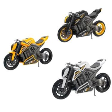 Imagem de Moto Esportiva de Brinquedo com Suspensão Hidráulica, Guidão Móvel, Pneus Emborrachados, ENVIO SORTIDO