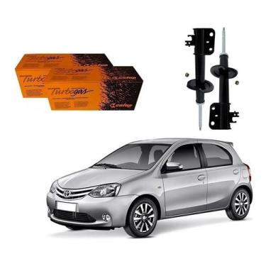 Imagem de Par Amortecedor Dianteiro Etios 1.3 1.5 2012 A 2016 - Cofap