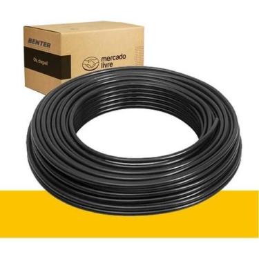 Imagem de 50 Metros De Cabo Comando Pp 3 Vias 1,5Mm Flexível - Preto - Benter