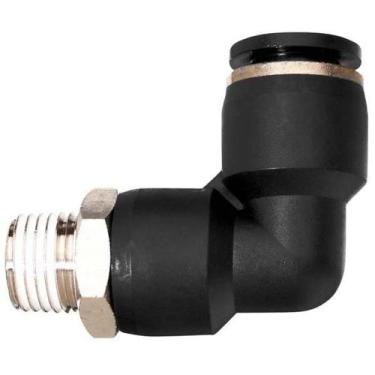 Imagem de Cotovelo macho gir inst plast 8mm x 1/4 npt 05 unidades - WURTH