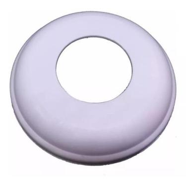 Imagem de Canopla Corrimão Alumínio 1 1/2 Polegada 5 Peças - Metalpark