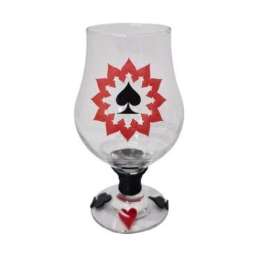 Imagem de Taça Cerveja Zé Pelintra Baralho Carta Espadas 400 Ml - Bialluz