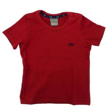 Imagem de Camiseta Infantil Tradicional 92757 - Malwee Carinhoso, Vermelho, 2