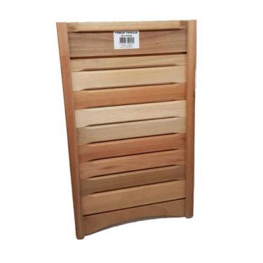 Imagem de Esfregadeira Tabua Lavar Roupas Madeira Tratada Washboard Secamais