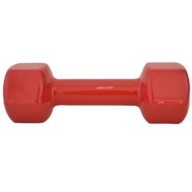 Imagem de Halter Sextavado Em Vinil Ahead Sports 3Kg Vermelho, Vermelho, 3kg, Se