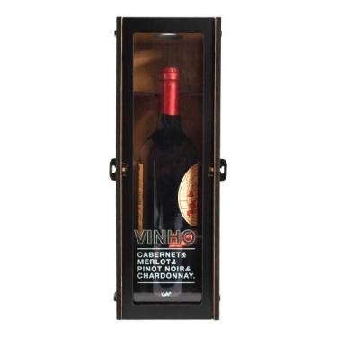 Imagem de Caixa multiuso porta garrafa e porta rolhas - urbano uatt