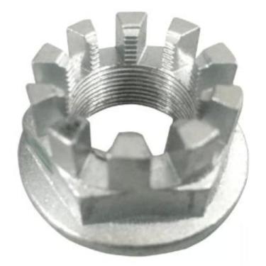 Imagem de Porca Castelo Roda Traseira Quadriciclo Honda FourTrax (REF: 90304HM7A