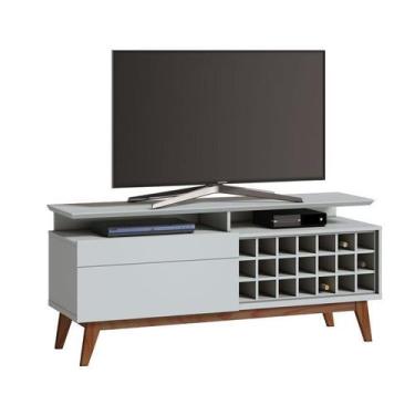 Imagem de Rack Classic +AD 1.4 Branco Acetinado - Imcal Móveis