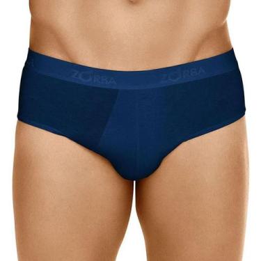 Imagem de Cueca Slip Zorba 688 Modal, G, Marinho