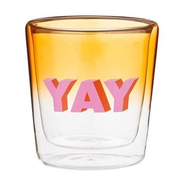 Imagem de Slant Collections Copo de coquetel duplo à moda antiga, 400 ml, Yay