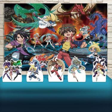 Imagem de Kit Festa Prata Bakugan - IMPAKTO VISUAL