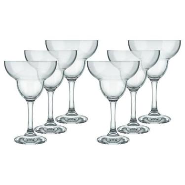 Imagem de Conjunto De Taças De Vidro Margarita Drink 6 Peças 335 Ml - Nadir Figu